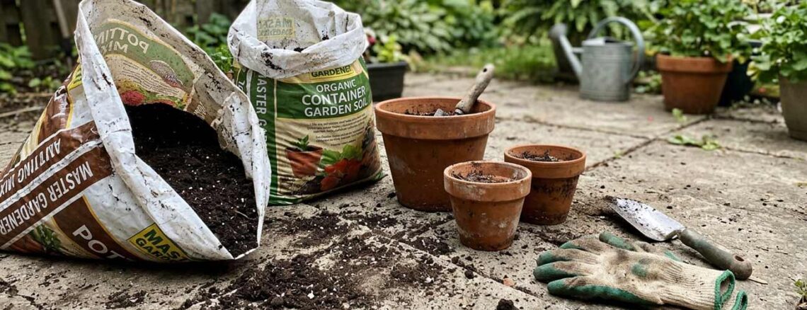 best potting soil for container gardens