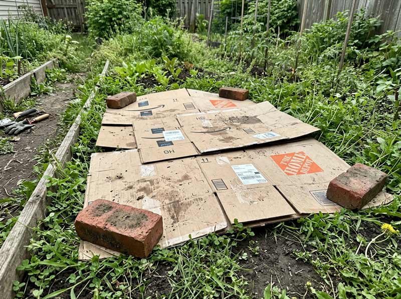 how to remove weeds without chemicals
