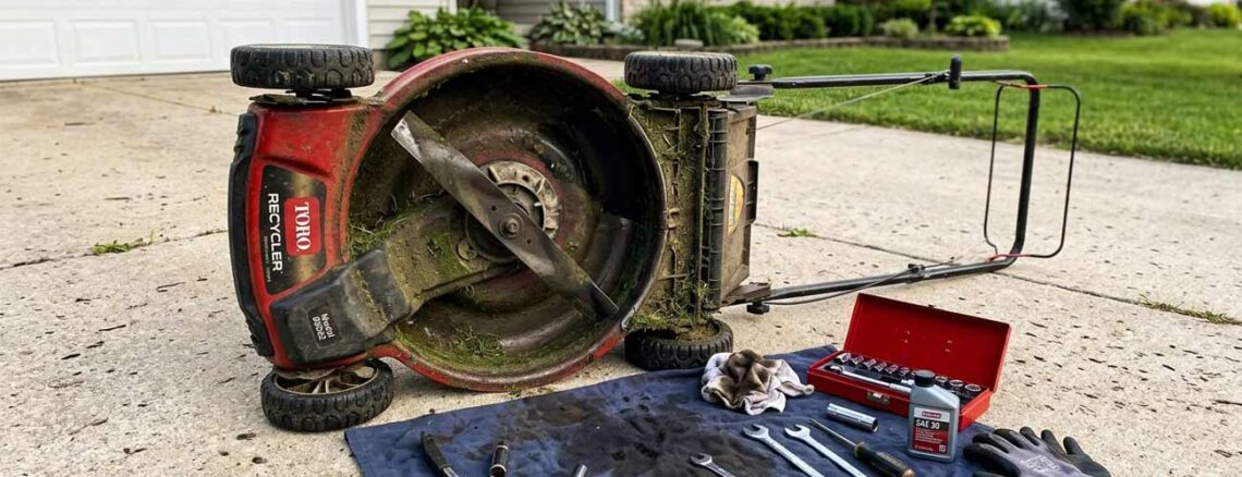 fixing common lawn mower problems