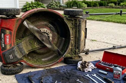 fixing common lawn mower problems