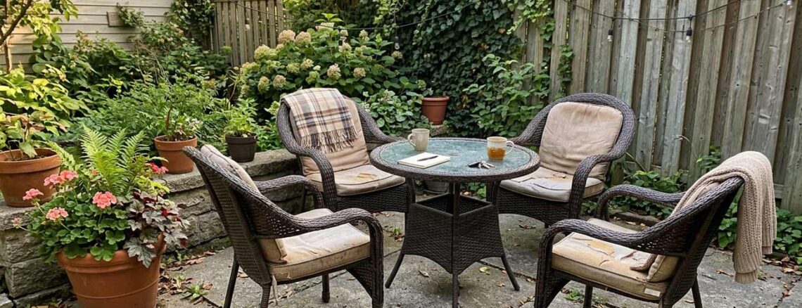 outdoor patio furniture on a budget