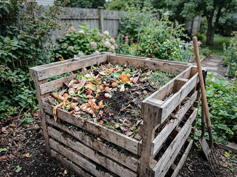 how to build a diy compost bin