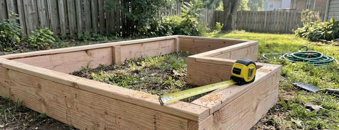 diy raised garden bed