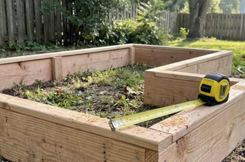 diy raised garden bed